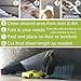 Vapaa Under Couch Toy Blocker Stop Toys from Going Under The Sofa, Furniture, Tables (Clear, 10)