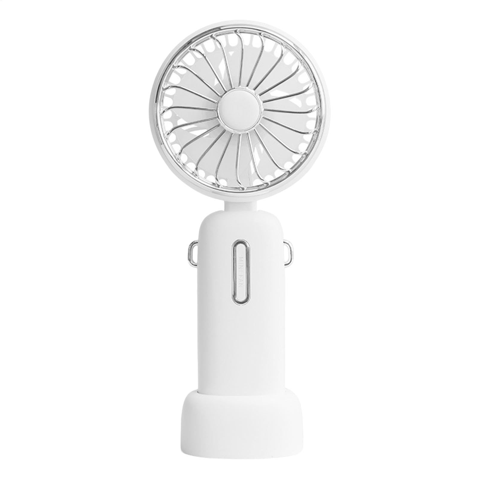 Generico Ventilatore Portatile 3 Velocità Regolabili Silenzioso | Ventilatore da Scrivania Ventilatore da Scrivania Personale per Studenti, Casa, Viaggi, Campeggio, Escursionismo, Spiaggia,