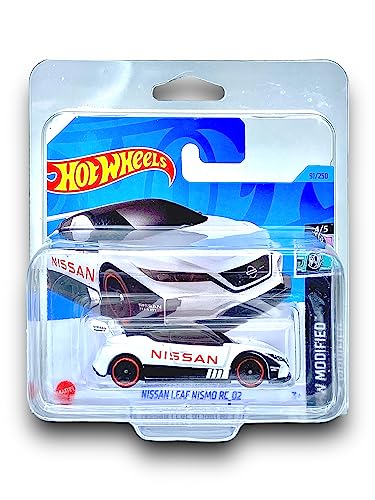 Hot Wheels Nissan Leaf Nismo RC_02 (White & Black) 4/5 HW Modified, 2023-91/250 (Short Card)