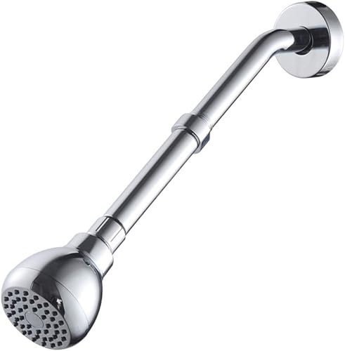 Miniatura 7 de JR - Extensión de brazo de ducha de 16 pulgadas, 12 pulgada, brazo de extensión de cabezal de ducha, brazo extensor de ducha, acero inoxidable 304