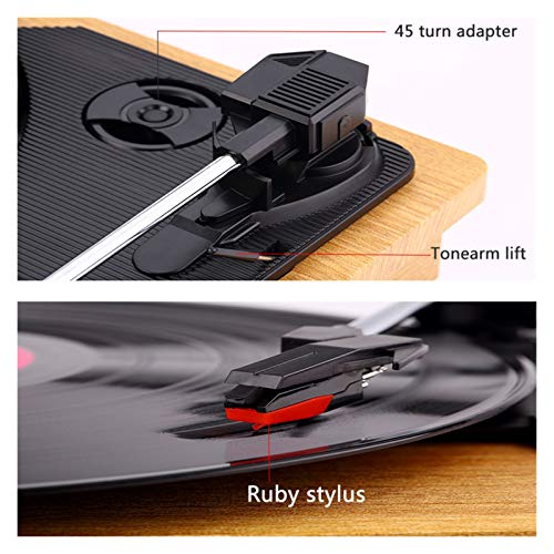 Portable DVD Joueur Rétro phonographe Gramophone Disque Vinyle Lecteur Turntable 2.0 Audio stéréo Sortie 33/45/78 RPM… - Les Beatles, Paul McCartney, John Lennon, RIngo Starr, George Harrison Portable DVD Joueur Rétro phonographe Gramophone Disque Vinyle Lecteur Turntable 2.0 Audio stéréo Sortie 33/45/78 RPM… – Image 6