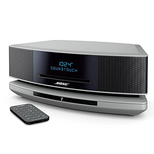 Bose Wave SoundTouch Music System IV, Works with Alexa, Platinum Silver - 738031-1310