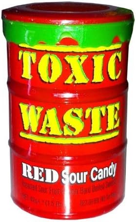 Newbridge Foods Red Berries Sour Toxic Waste Barrell X12