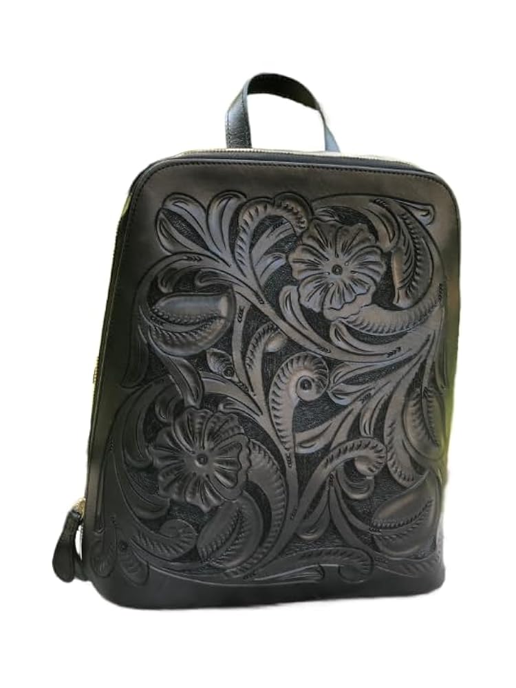 バッグ VTG JPG Tooled Leather Backpack Tooled Leather Backpack – Shop 6666 Ranch