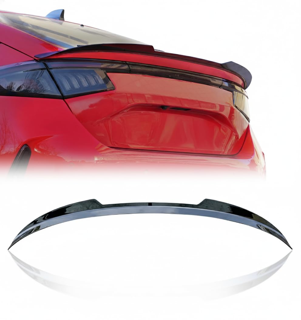 Xprite Rear Spoiler Compatible with 2021 2022 2023 2024 2025 2026 Honda Civic Hatchback FL1/Hybrid FL4/Type R FL5, JDM Mugen-Style ABS Rear Trunk Lip