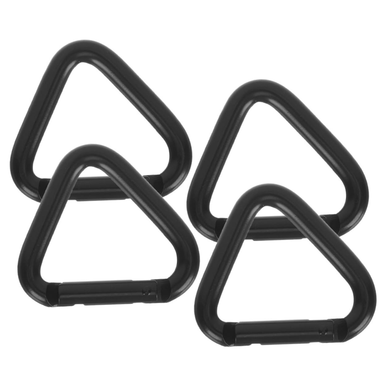 BESTonZON Aluminium Clips De Carabiner Robustes pour Escalade Et Activités Extérieures Boucle Multifonctionnelle pour À Et Accessoires Noir