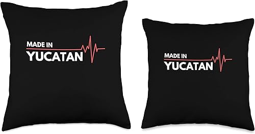 Miniatura 3 de Made In Yucatan Mexico Co. Inc. Made in Yucatan Mexico Place of Birth Throw Pillow, 18x18, Multicolor