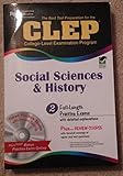 CLEP® Social Sciences and History w/CD (CLEP Test Preparation)