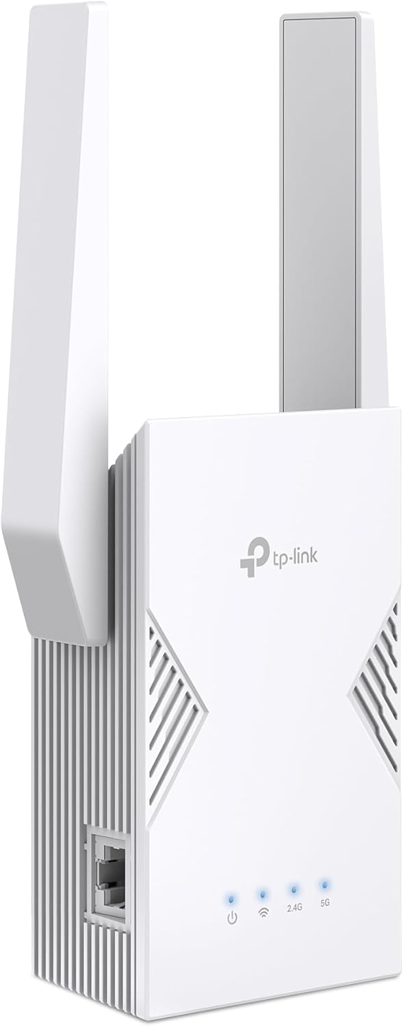 TP-Link BE3200 Wi-Fi 7 Range Extender RE223BE w/Ethernet Port | 3.2 Gbps Dual-Band Wireless Repeater | Internet Signal Booster for Home | Up to 2400 sq.ft, 64 Devices | MLO, EasyMesh | No 6 GHz Band
