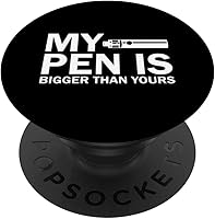Vista 1 de My Pen is bigger Vape Vaping Pen para fumar PopSockets intercambiables PopGrip