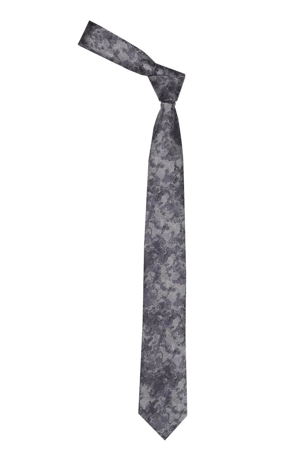 allen solly Men Grey Print Formal Ties-picture-18