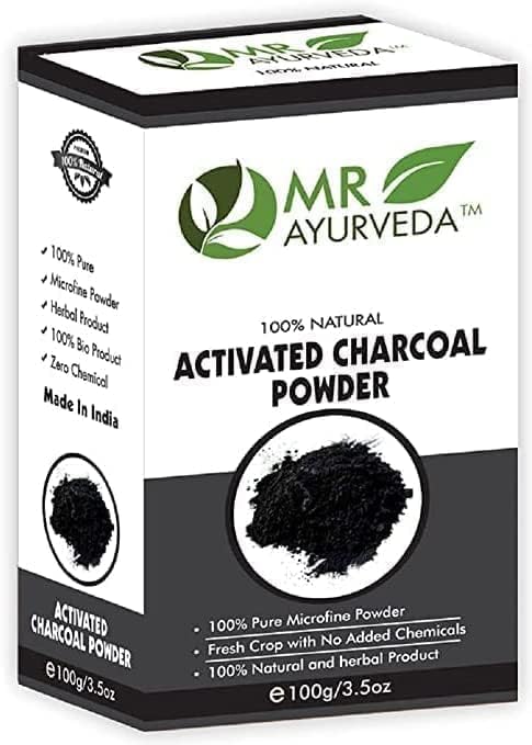 Activated Charcoal Powder | Charcoal Powder Organic | Activated Charcoal Powder for Face | Activated Charcoal Powder for Skin, 100 Grams