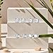 D.Bella Stud Earrings Fake Cubic Zirconia Diamond Earrings for Women Men Silver