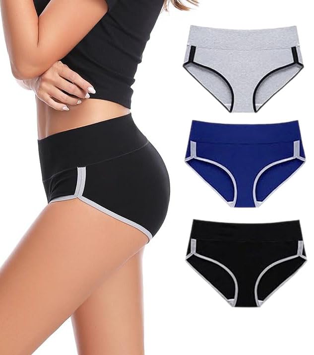 diving deep Womens Super Combed Underwear Cotton Bikini Panties for Women Hipster Panty Ladies Panties Set Combo Panty (Pack of 3) (Multicolor)-picture-17