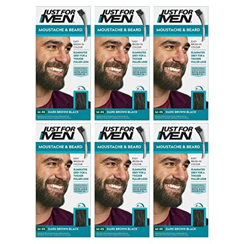 Just for men 6 x Stange und Stange Farbe Permanent Farbe Cover