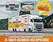 Diecast Model Car Compatible with GCD 1:64 Liberty Walk LB-Trucks Mitsubishi Fuso Super Great Transporter Sphere 23 Light (White) Limited Edition KS-073-300