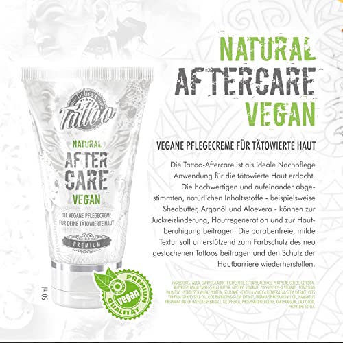 Tattoo-Creme believa Tattoo, vegane Tattoocreme, tägliche Pflege
