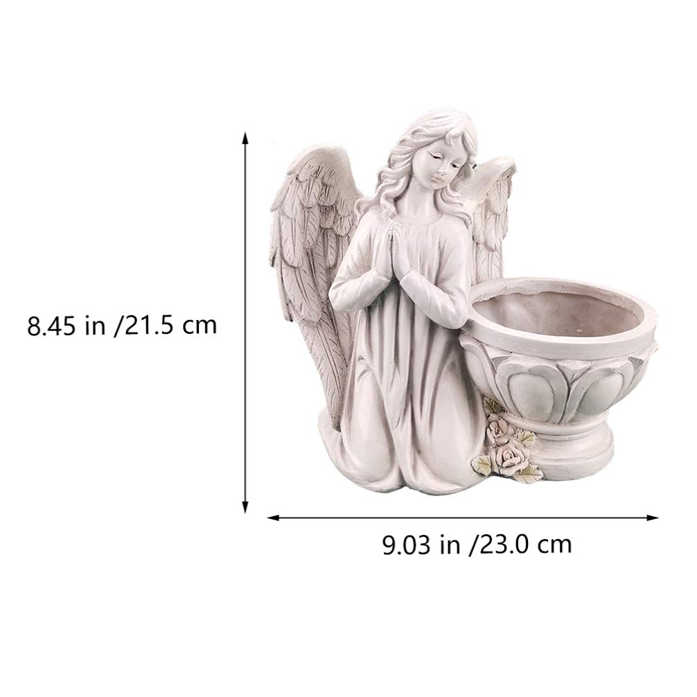Amazon.com: 1Pc Angel Flower Pot Ornament Wing Angel Plant vase