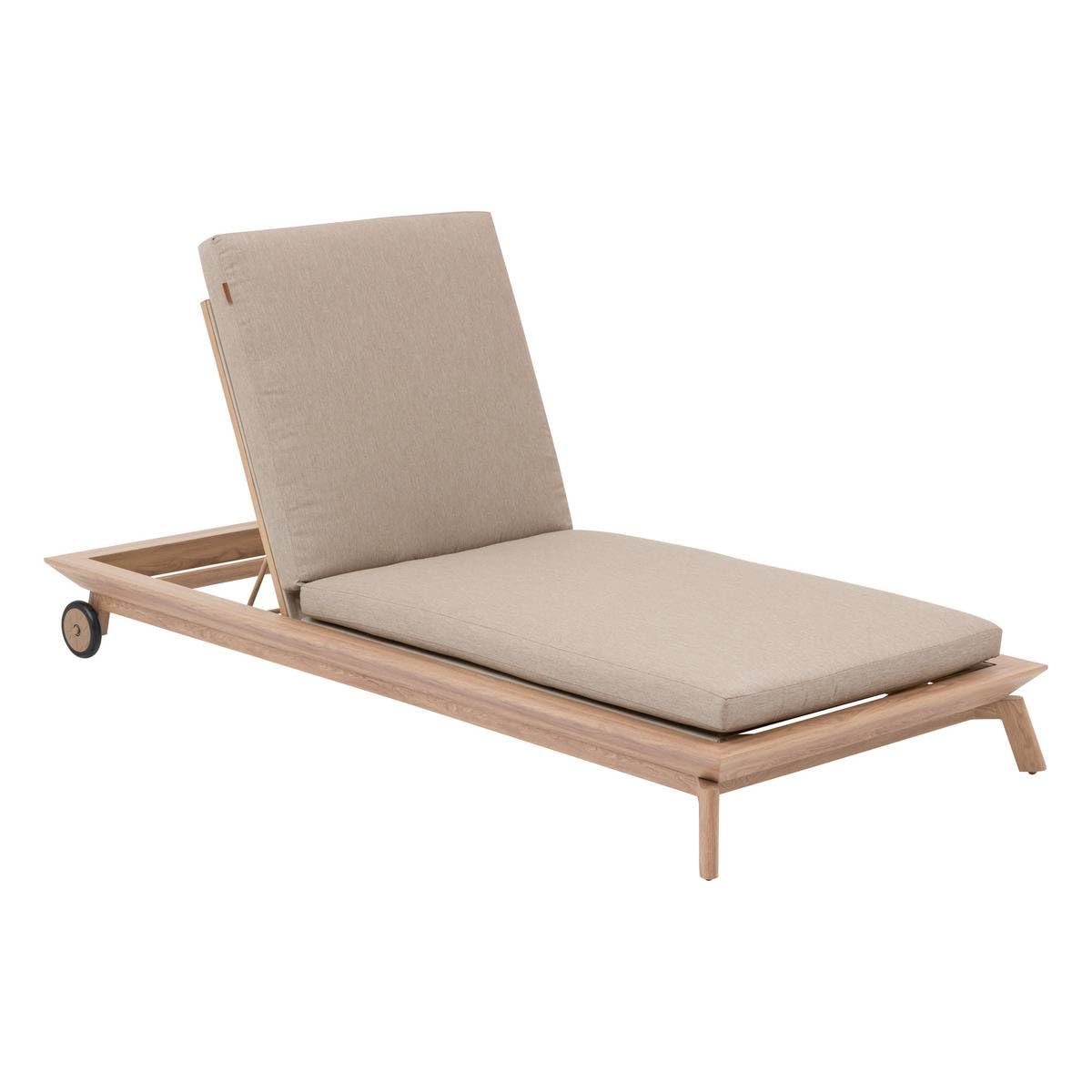 Hespéride - Lit de Piscine manissa Beige Aluminium et Polyester