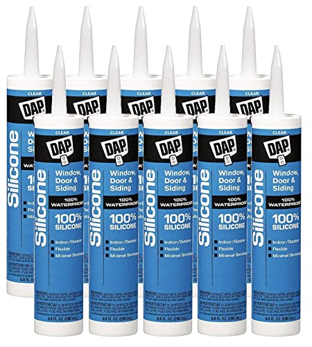 Dap 9.8 oz. Clear Silicone...