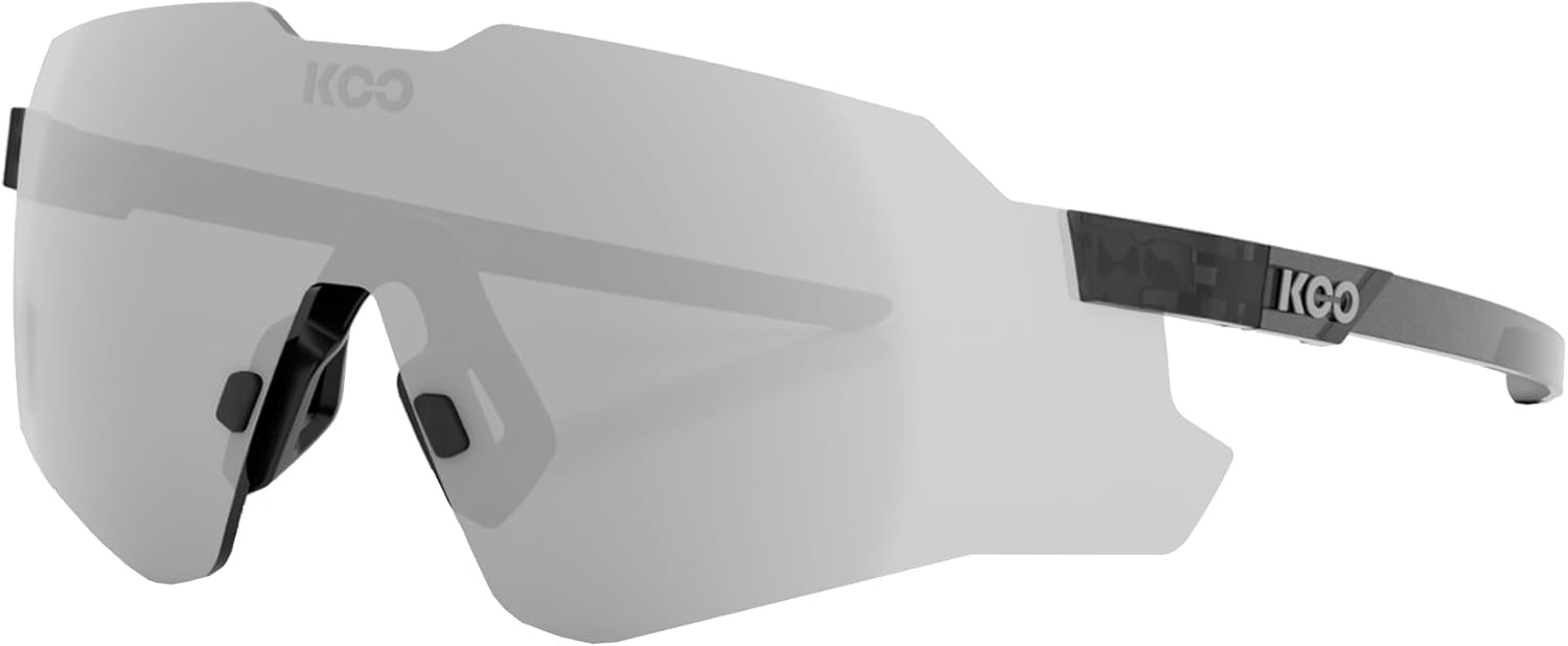KOO Nebula Sports Sunglasses, High Contrast Vision UV Protection Eyewear, Running & Cycling, Wraparound Fit for Men & Women