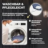 BR Bringer Infrarot Heizkissen mit Abschaltautomatik - 6 Heizstufen (25-60°C), Überhitzungsschutz, Maschinenwaschbar, LED Display, sehr weiches Flanell (Blau, 60 x 30 cm)