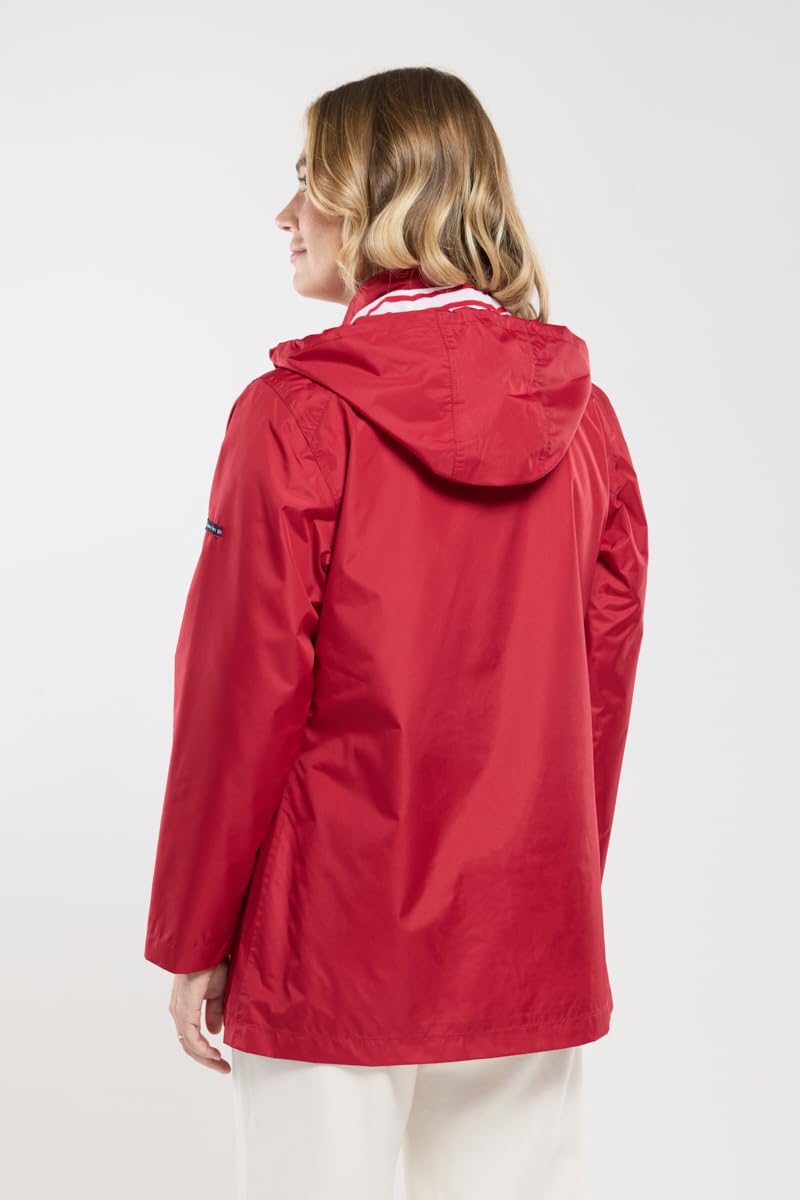 Armor Lux Damen Regenjacke im Marine-Stil Audierne Parka