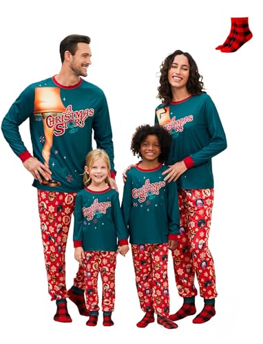 WARNER BROS Frosty the Snowman Christmas Family Matching Pajamas Snowflake Mommy and Me Xmas Pjs