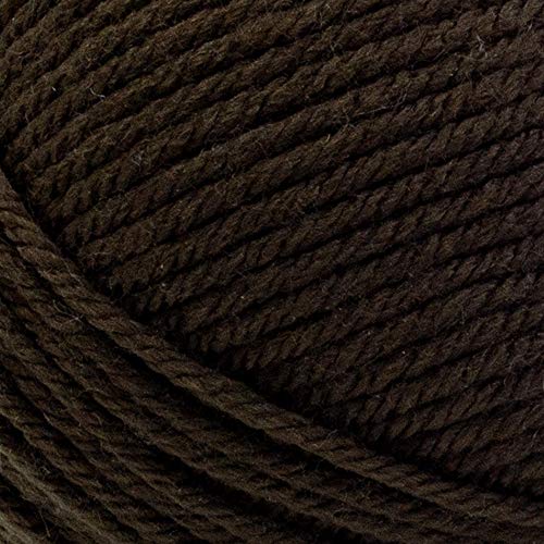 Image of Lion Brand Yarn Basic Stitch Anti-Pilling Yarn for Crocheting, Knitting, and Crafts, Ebony, 3 Pack