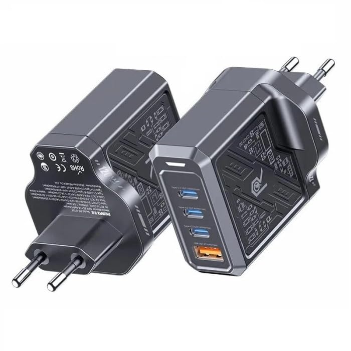 INICIO 120W USB-C GaN Charger (3 Type C + USB A) 4 Port Fast PD Power Adapter for MacBook Pro Air iPad Pro iPhone 15 14 13 Galaxy S24 S23 Ultra Dell XPS Pixel 9 8 7 & More (B0DDX8QF9L) Amazon Price History, Amazon Price Tracker