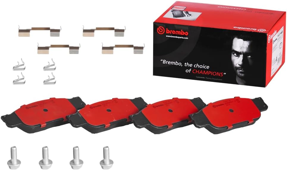 Brembo P36012N Premium Ceramic Front Disc Brake Pad Set FORD USA/JAGUAR/LINCOLN OE# XR858178