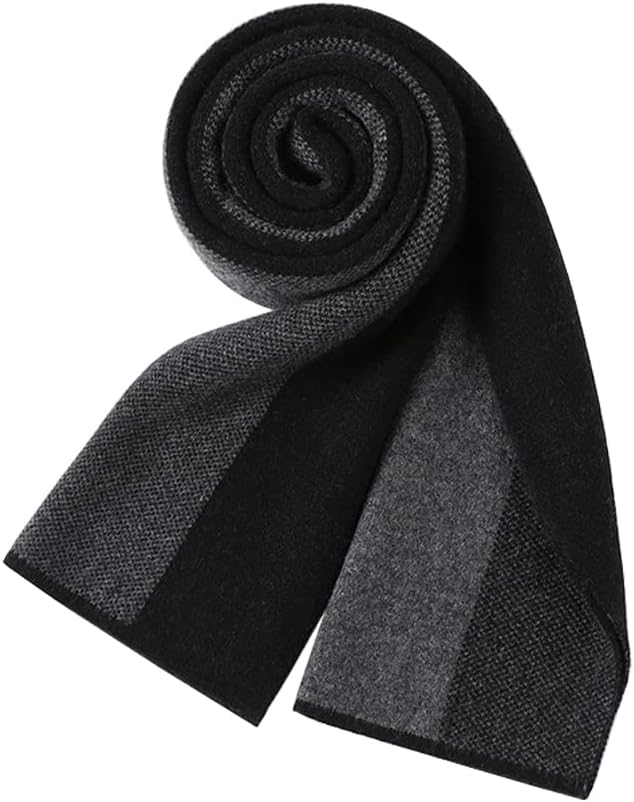 DAISHA 70.8 * 11.8 Inch Womens Mens Luxury Cashmere Scarf, Trendy Winter Scarves Wraps Soft Warm, Christmas New Year gift.