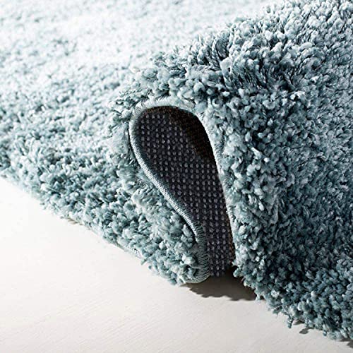 Image of CD Carpet Anti Slip Shaggy Fluffy Fur Rugs and Carpet for Living Room Bedroom Kids Room Plain Circle Carpets for Home with 2 Inch Thickness (Color Royal Blue Size 7x7 Feet Round)