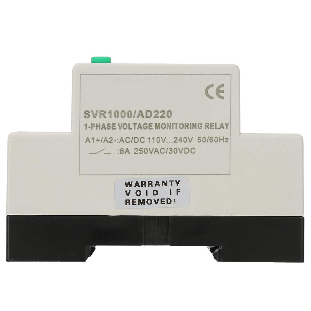 SVR1000 display a cristalli apparecchi di distribuzione e controllo dell'energia relè liquidi monofase di protezione sovratensione e sottotensione (AD220)