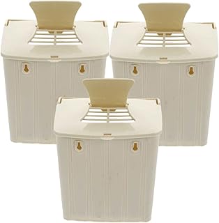 Mipcase 3pcs Bird Breeding Box Outdoor Cage Aviary Cage Outdoor Artificial Birds Finch Nesting Box Plastic Bird House Hanging Bird Bird Cage Hut for Bird Parakeet Nest Box Bird Cage Box