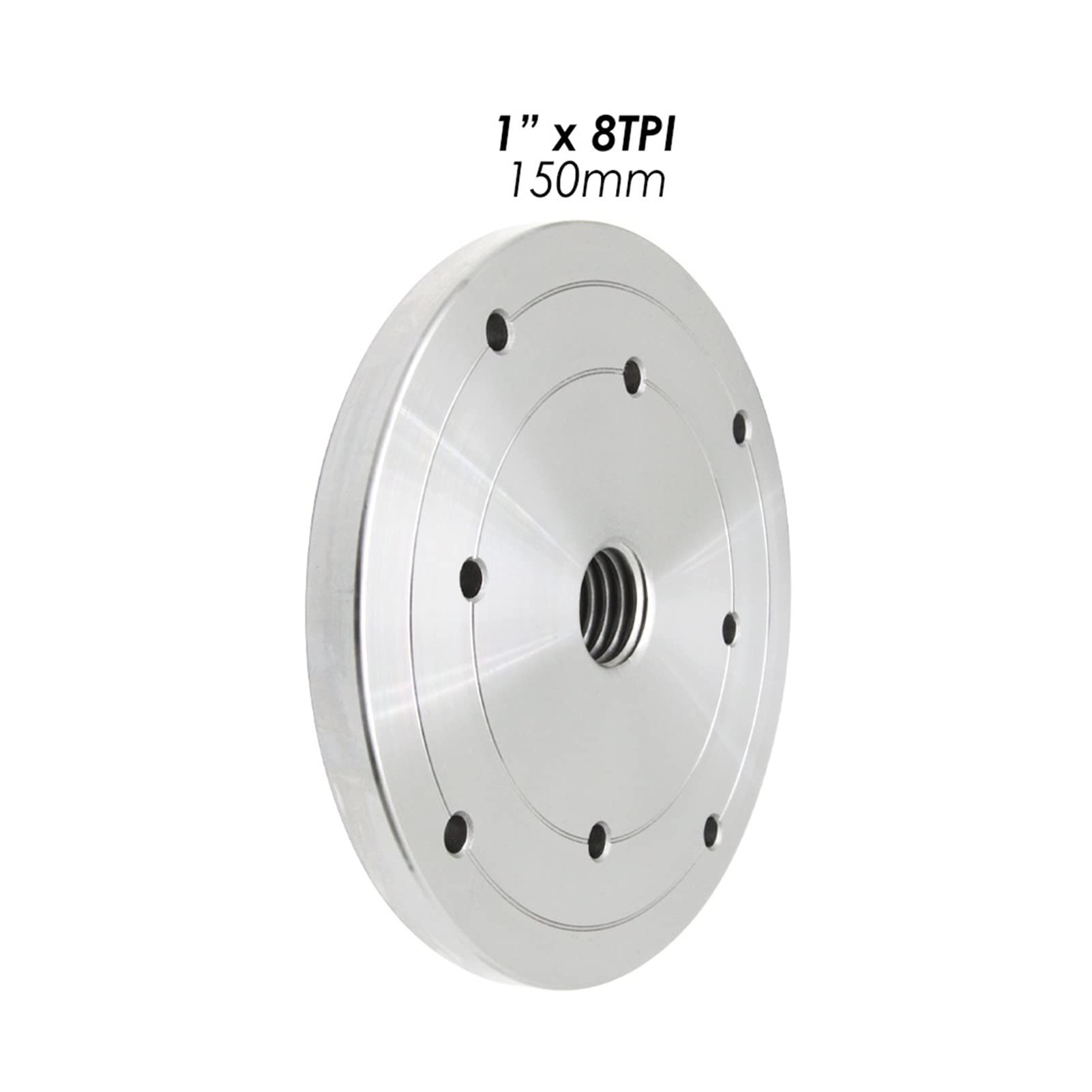 Plato de torneado para carpintería, Placa frontal de brida 6 pulgadas for torno madera