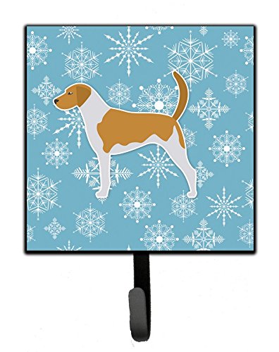 Winter Snowflake American Foxhound Leash or Key Holder