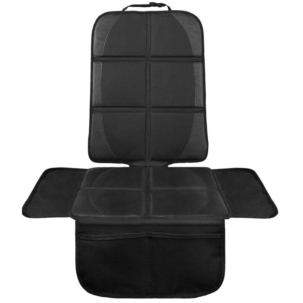 Kindersitzunterlage für Toyota Yaris Hybrid 2015 2016 2017 2018 2019, Autositzauflage mit Netztaschen, Sitzschoner Auto Kindersitz, für SUV Limousine Kofferraum,D