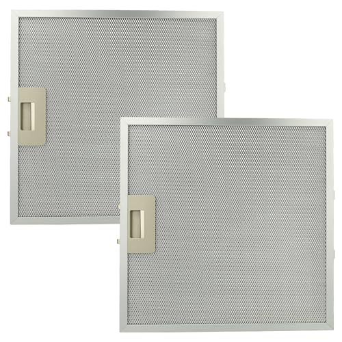 Filtre anti-graisse en métal 32x32cm vhbw pour hotte Whirlpool AKR