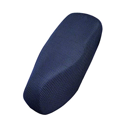 MOCNT Housses de Siège de Moto Antidérapante Imperméable Housse de Selle pour Moto 3D Maille Couvre Selle Siège Voiture Housses Coussin Selle Protection...