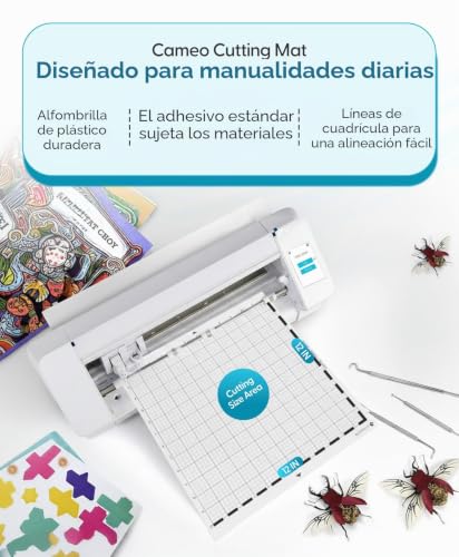 Alfombrilla de corte Silhouette Cameo tapete repuesto 30x30cm plotter 3