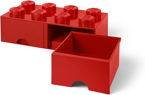Miniatura 5 de LEGO - Cajón de ladrillo rojo 8 brillante