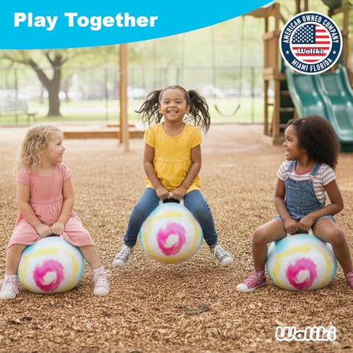 image for WALIKI Hopper Ball Toy for Boys & Girls Ages 3 4 5 6 Years Old | Tie-D