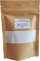Argila Branca natural com propriedades anti-inflamatórias, clareadora de manchas, calmante e hidratante