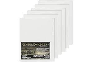 Centurion Deluxe Professional Oil Primed Archival Linen Panels - Ideal for Painting Projects