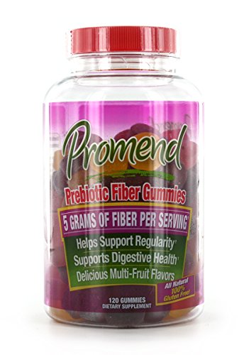 Windmill Health Products Promend Prebiotic Gummies, Digestive Health, 5g of Fiber per Serving, Delicious Multi-Fruit Flavors, 40 Servings, Purple (N8067)