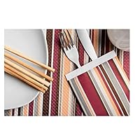 Busta Per Posate Con Tovaglioli Bianco (100 Pezzi - Foto 11