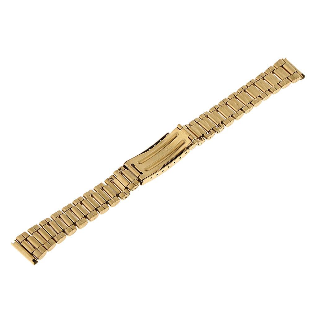 ATORSE® Men Gold Stainless Steel Watch Band Strap Metal Replacement Bracelet 16Mm (B0C6TRMQK7) Amazon Price History, Amazon Price Tracker