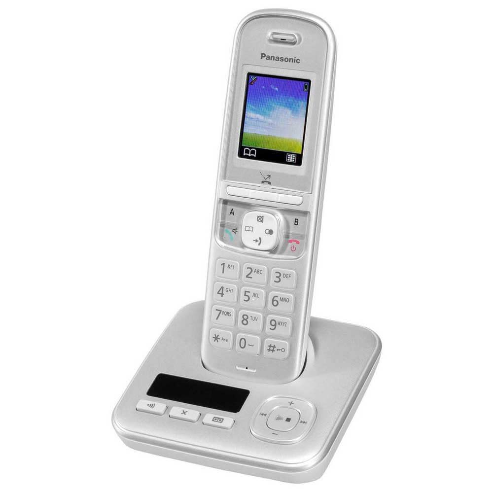 Teléfono Inalámbrico Panasonic KX-TGH722GS Con Contestador Automático - Color Negro, Bloqueo De Llamadas
