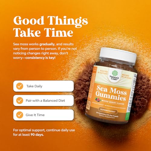 Natures Craft Irish Sea Moss Gummies
